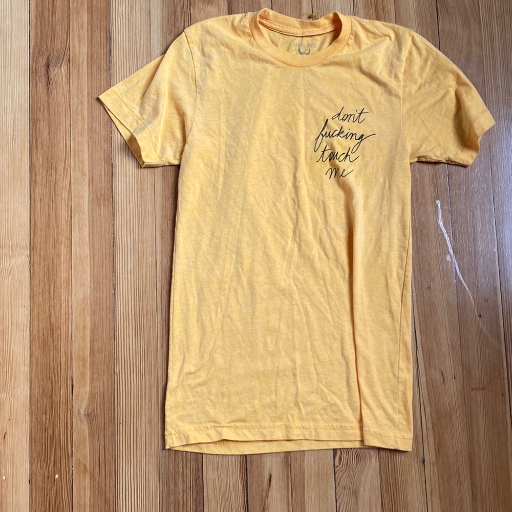 Yellow Rebel Soul Tee